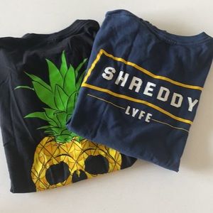 TWO shreddy lyfe t shirts *LAST CHANCE*